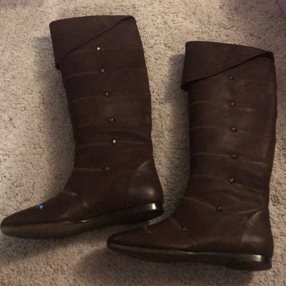 Flat Studded Boot - Picture 1 of 3